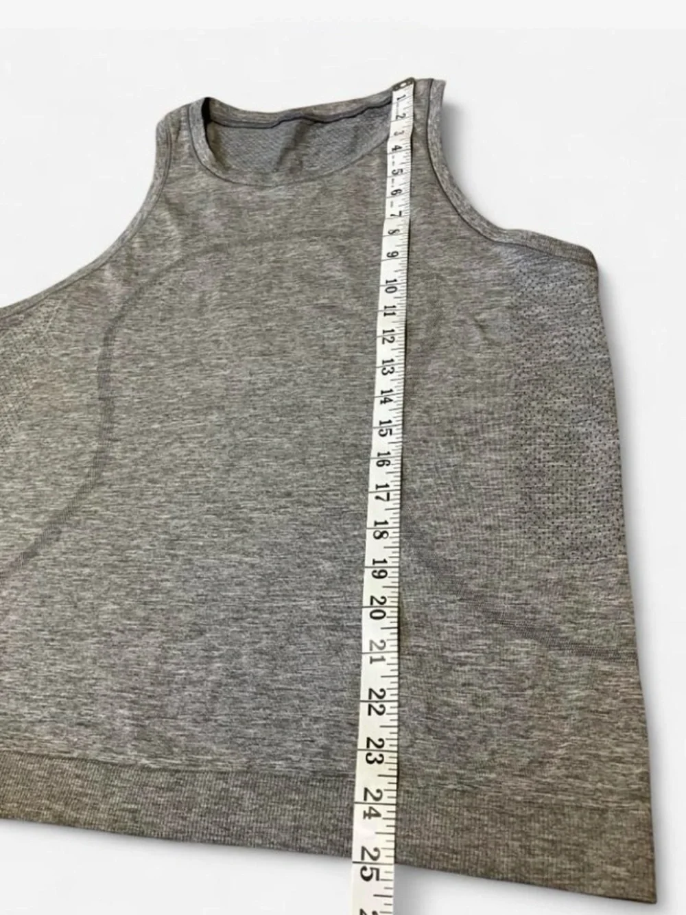 Lululemon athletica Heather Gray Racerback Tank - Tag Removed